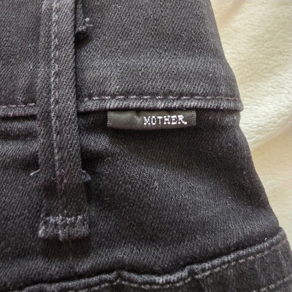 MOTHER The Hustler Ankle Fray Distressed Denim Jeans - Picture 8 of 12